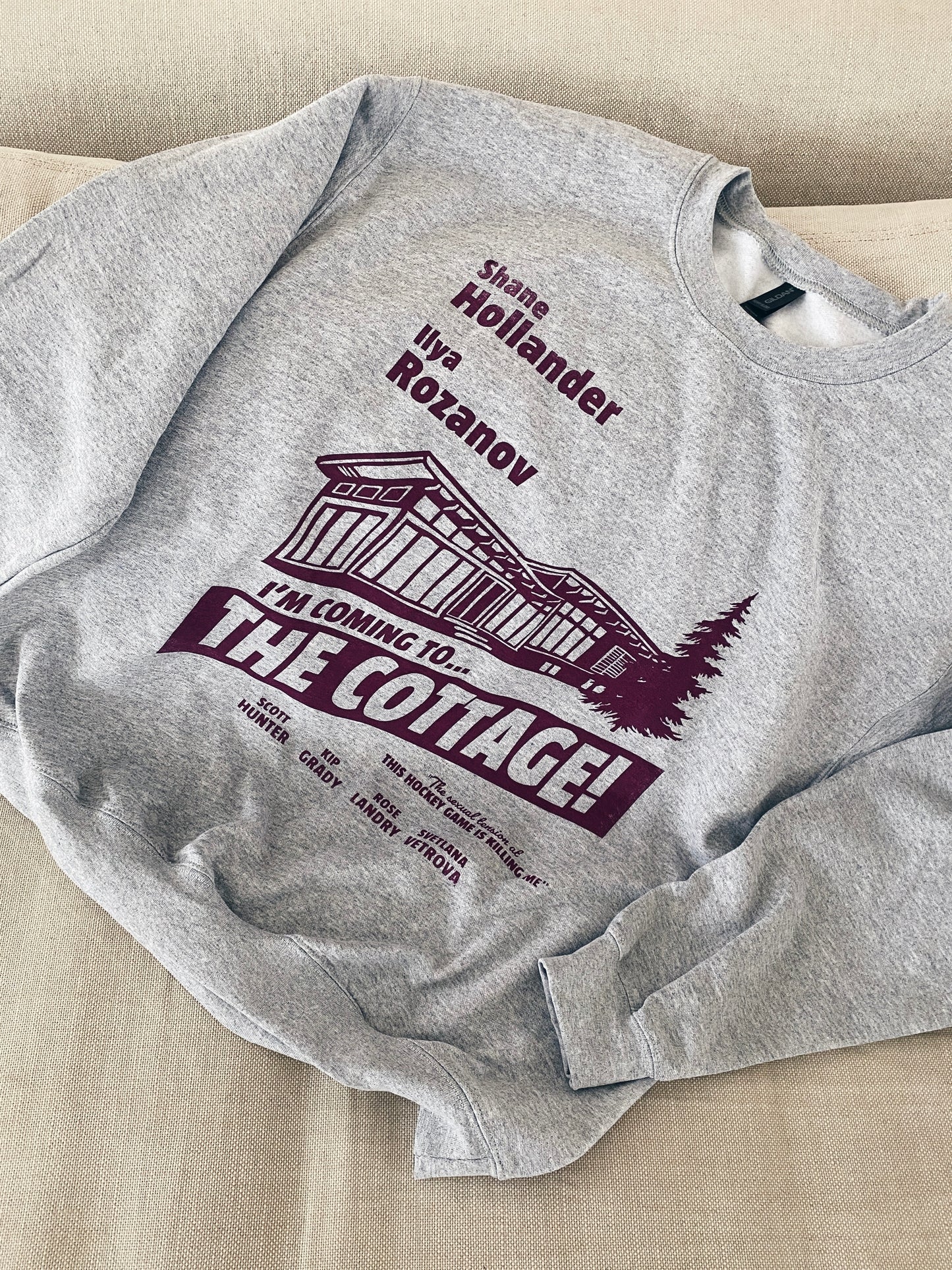 Heated Rivalry The Cottage Swetashirt