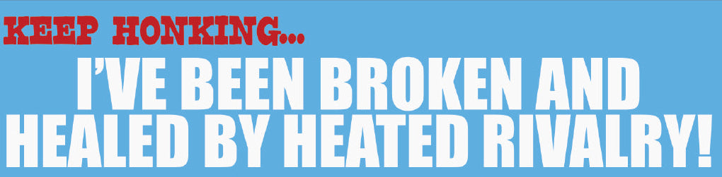 Heated Rivalry Healed Bumper Sticker