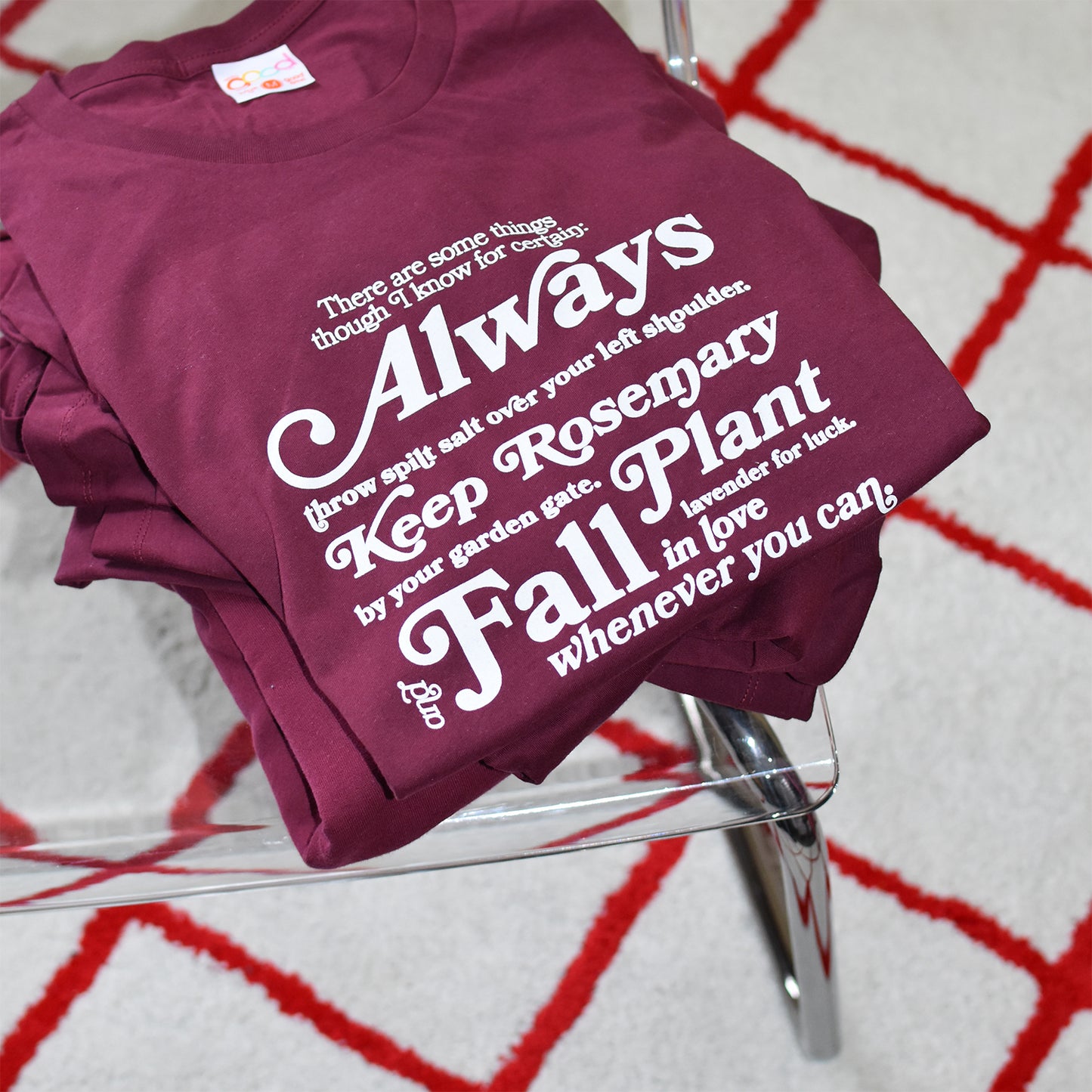 Practical Magic I Know For Certain Tee - Totally Good Time