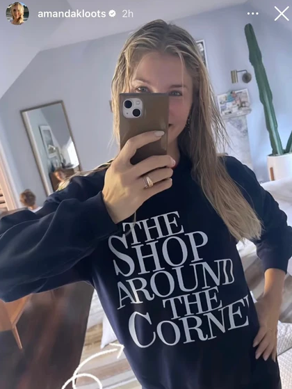 Amanda Kloots Wears The Shop Around the Corner