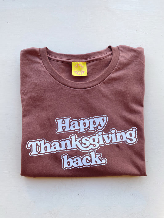 You've Got Mail Happy Thanksgiving Back T-Shirt