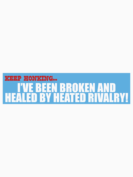 Heated Rivalry Healed Bumper Sticker