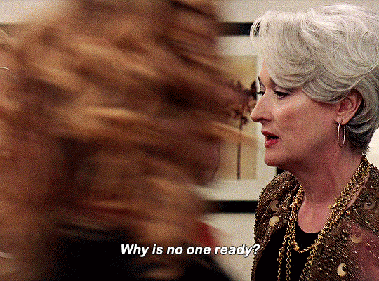 The Devil Wears Prada Why Is No One Ready Hat