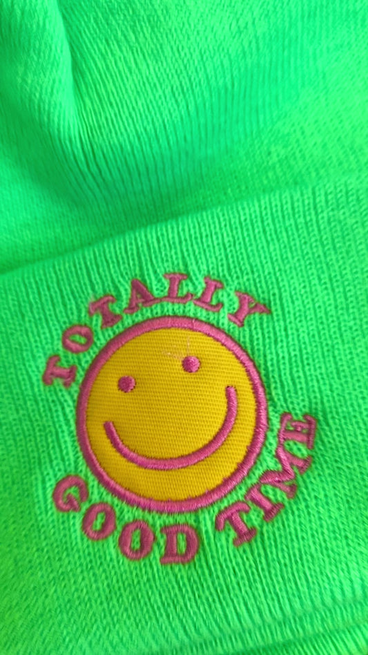 TGT Logo Neon Green Beanie