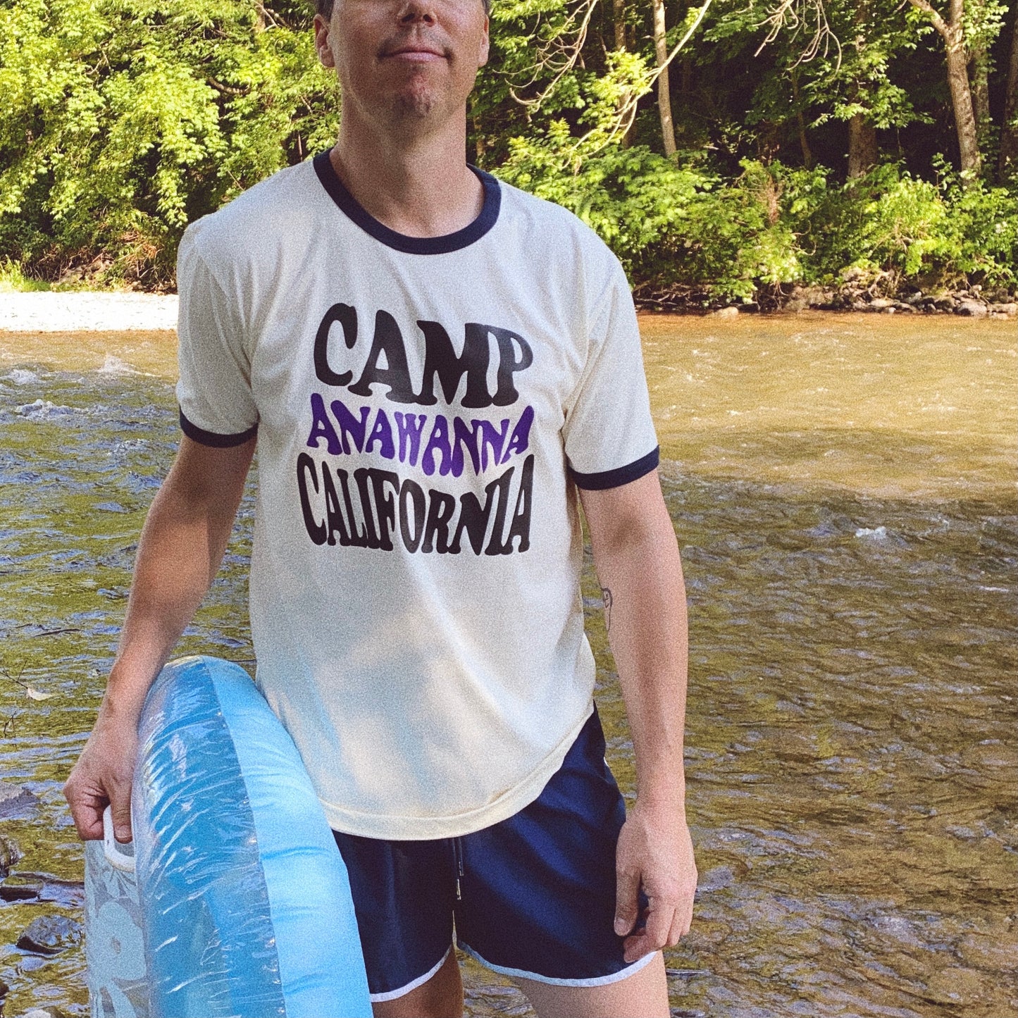 Salute Your Shorts Camp Anawanna Ringer Tee Totally Good Time