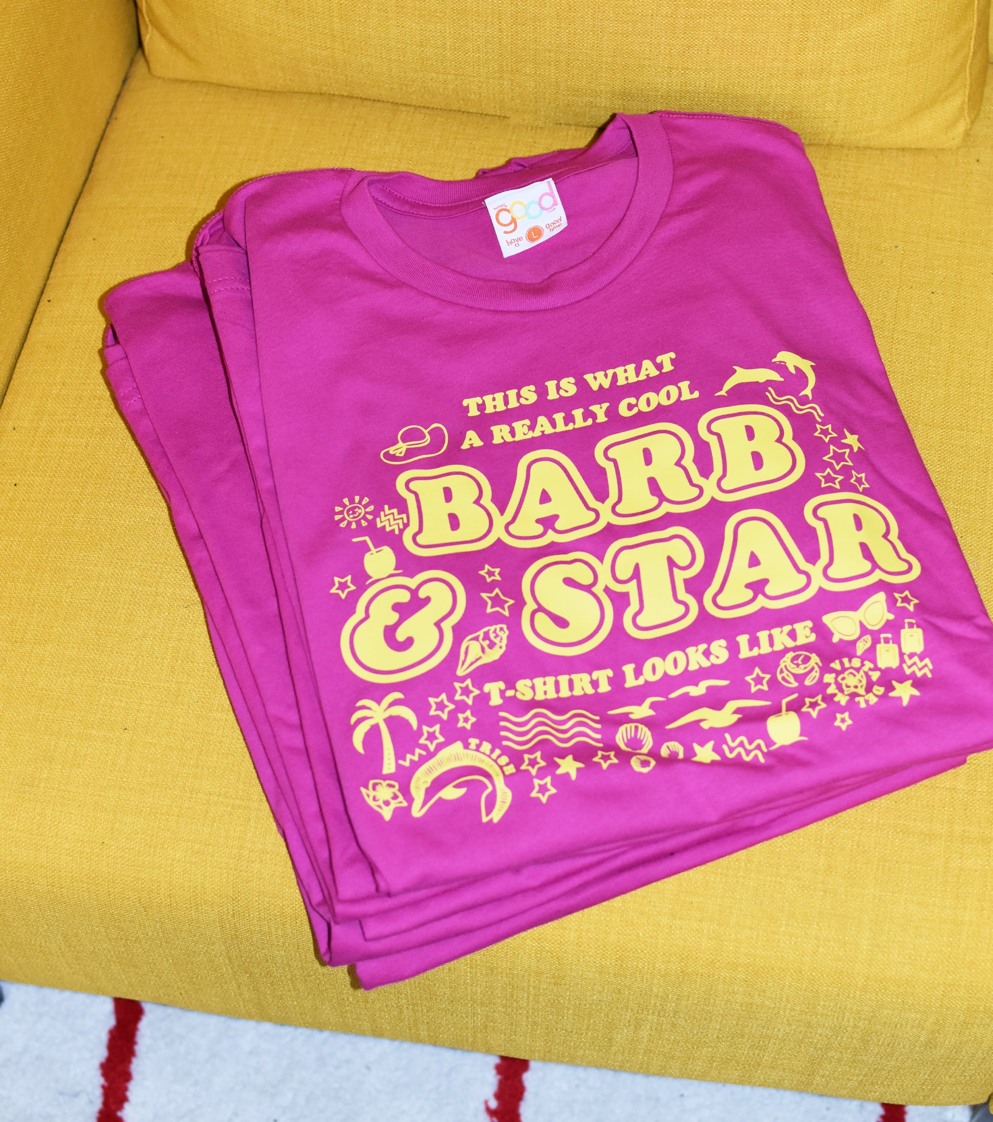 Barb and Star Tee - Totally Good Time