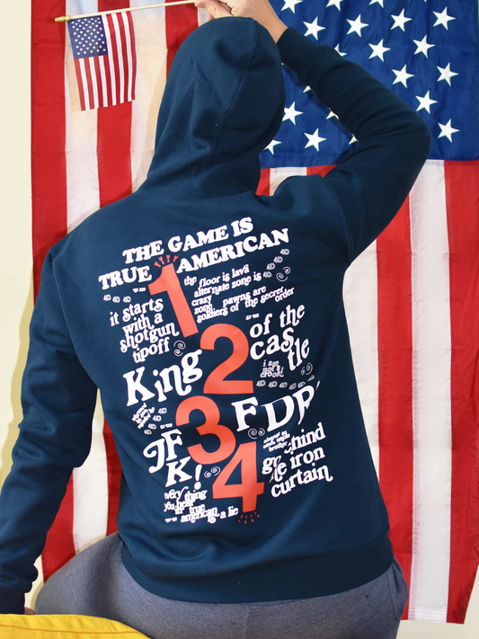 New Girl True American Hoodie - Totally Good Time