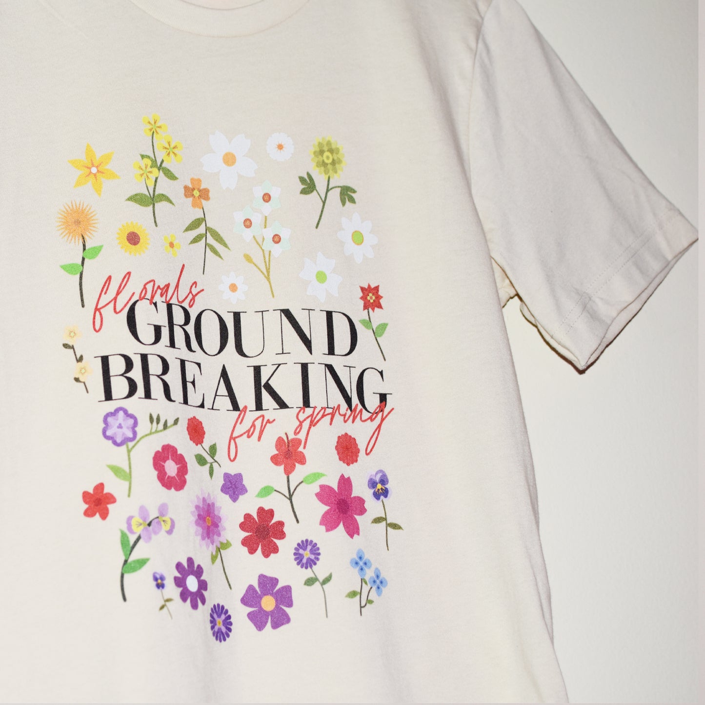 The Devil Wears Prada Florals For Spring Groundbreaking Tee - Totally Good Time