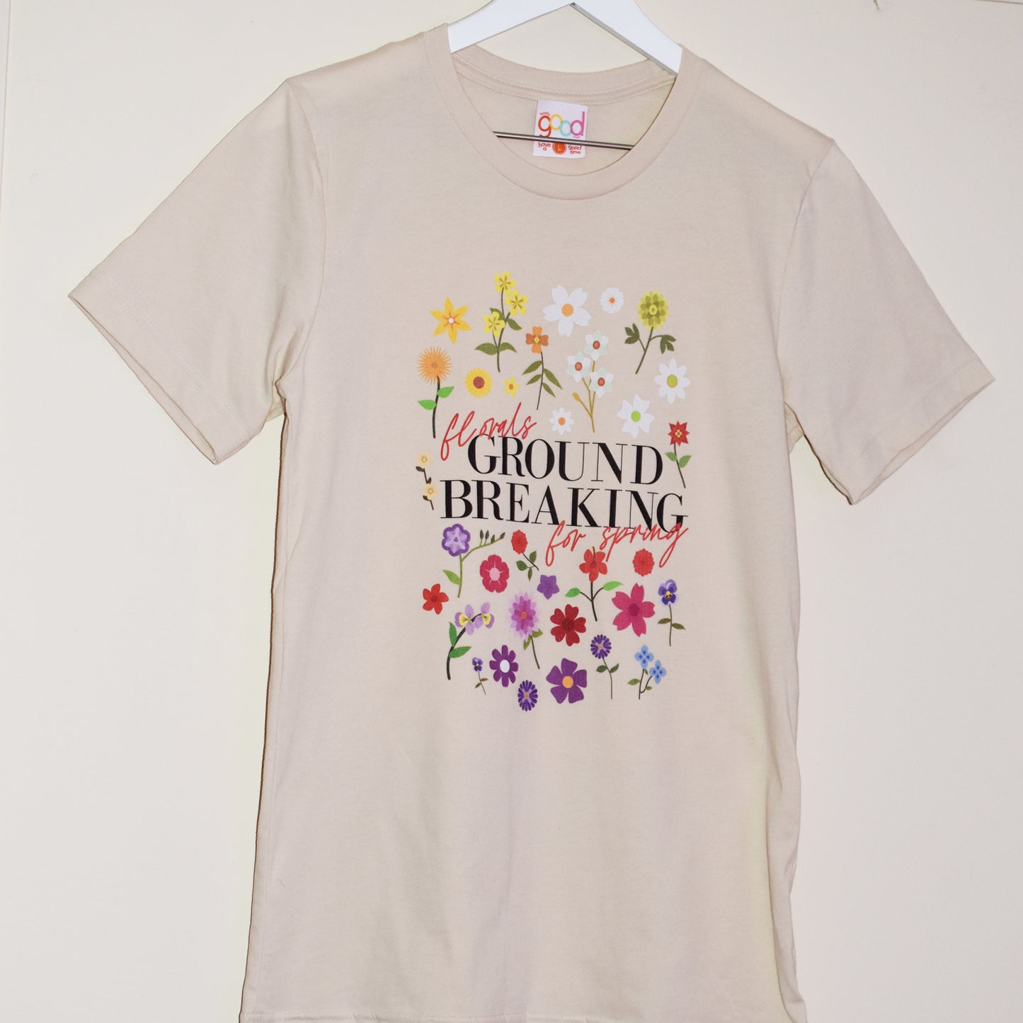 The Devil Wears Prada Florals For Spring Groundbreaking Tee - Totally Good Time