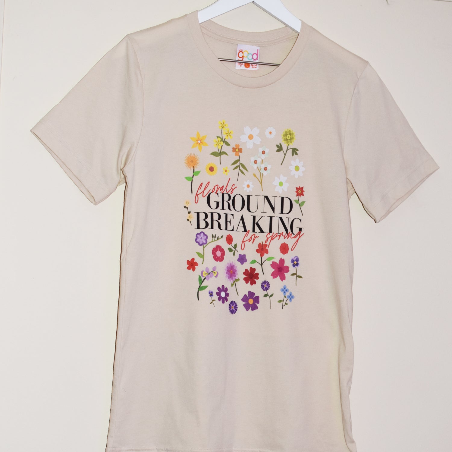 The Devil Wears Prada Florals For Spring Groundbreaking Tee - Totally Good Time