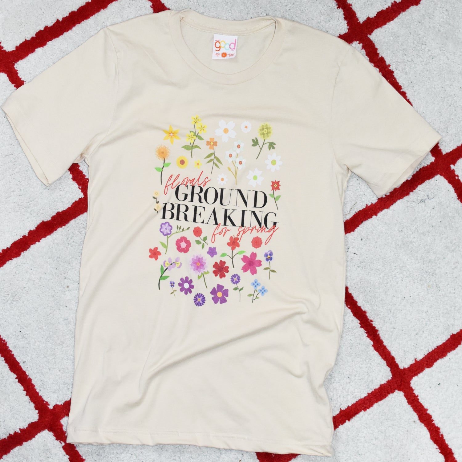 The Devil Wears Prada Florals For Spring Groundbreaking Tee - Totally Good Time