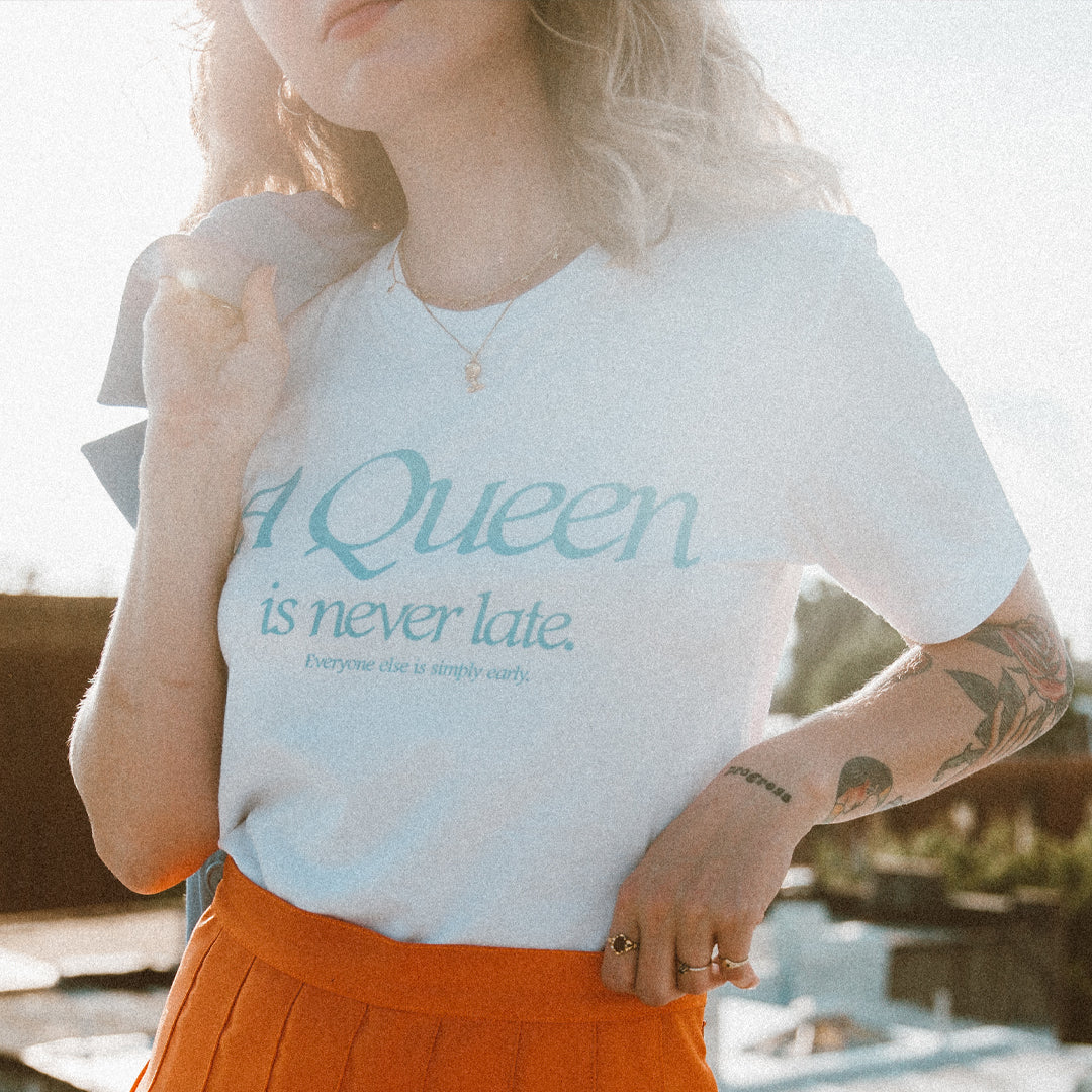 The Princess Diaries A Queen is Never Late Tee - Totally Good Time