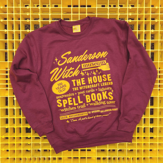 Hocus Pocus Sanderson Witch Museum Sweatshirt 