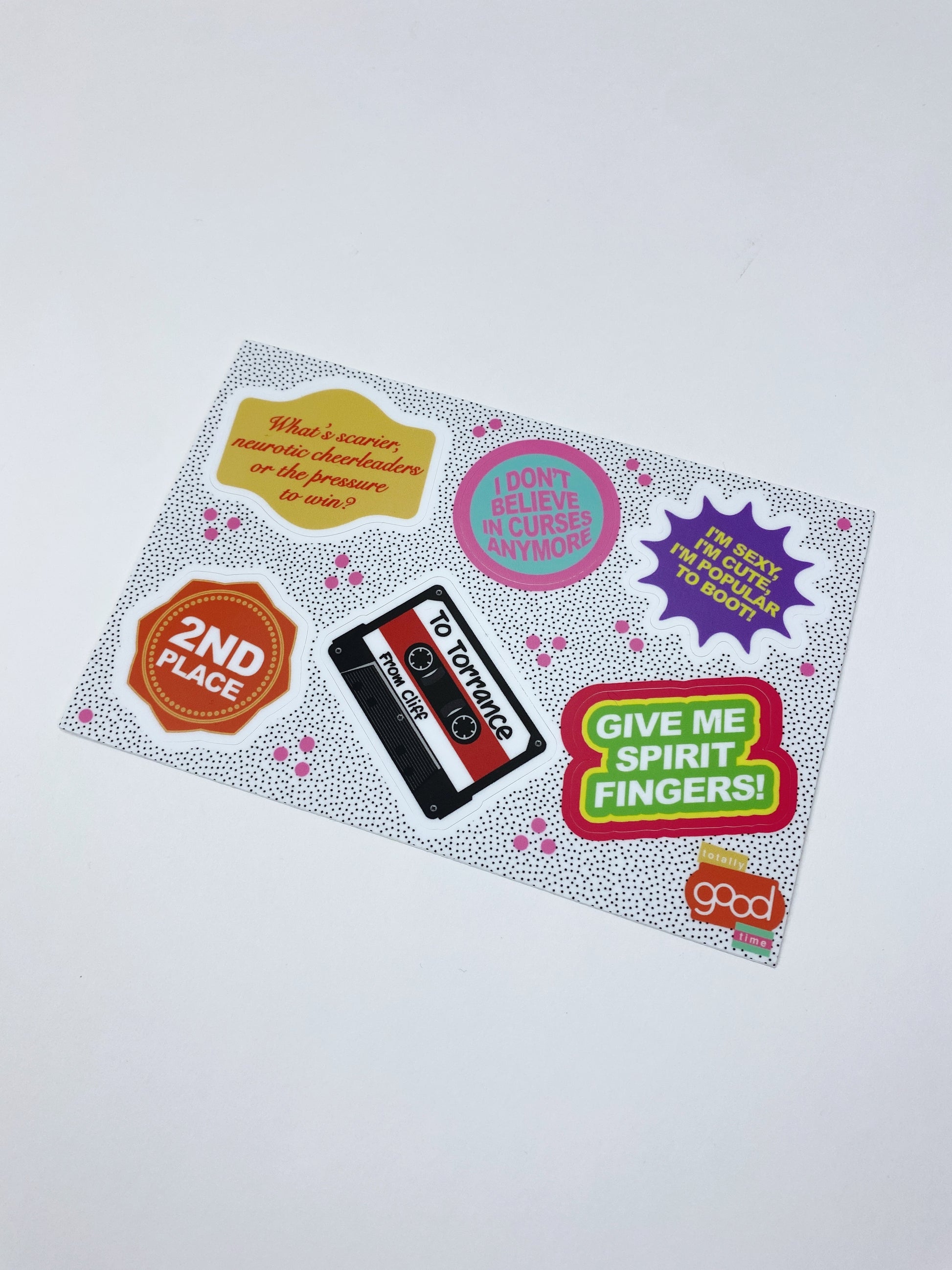 Bring It On Sticker Sheet - Totally Good Time