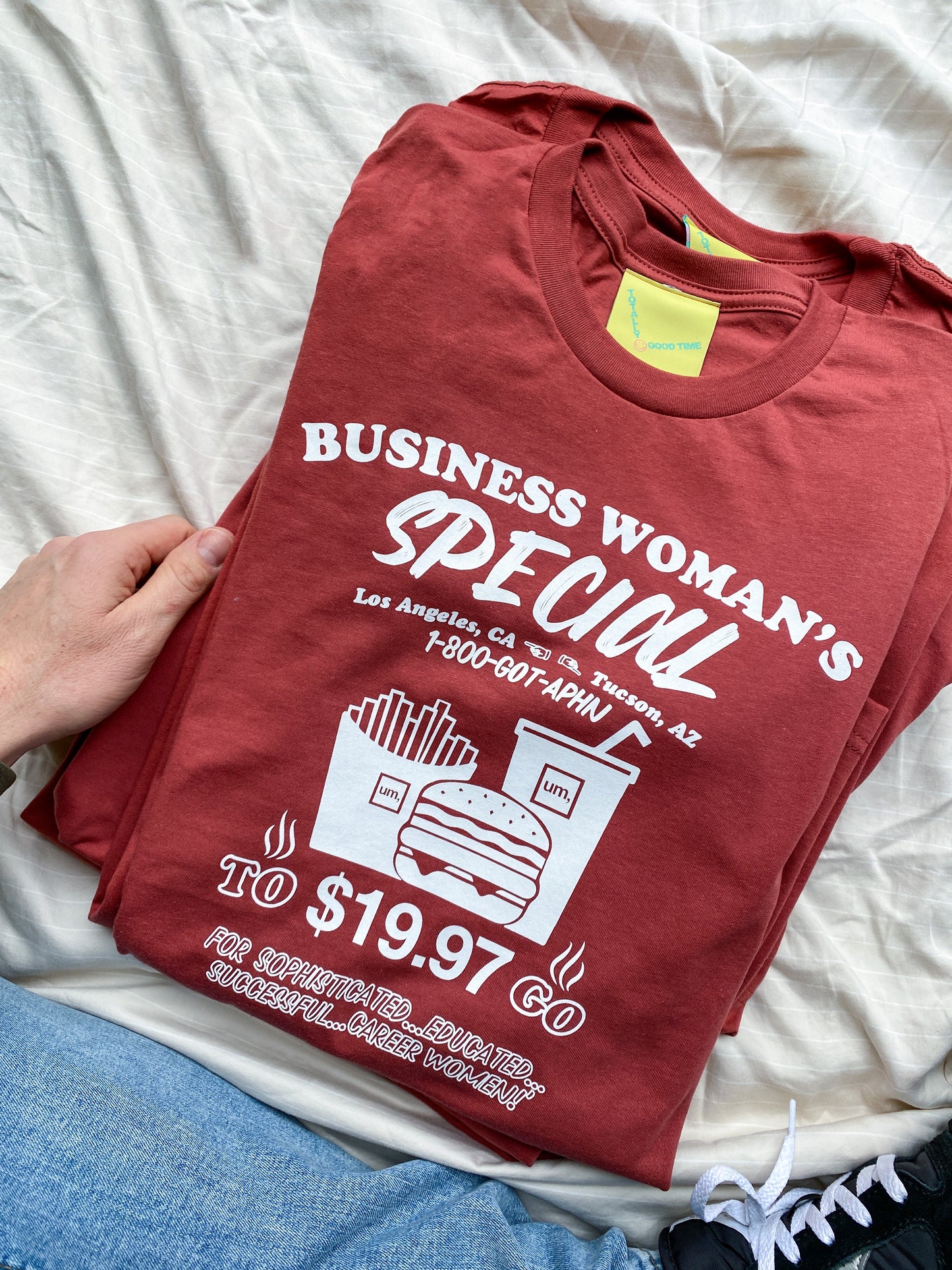 Romy and Michele Business Woman's Special Tee