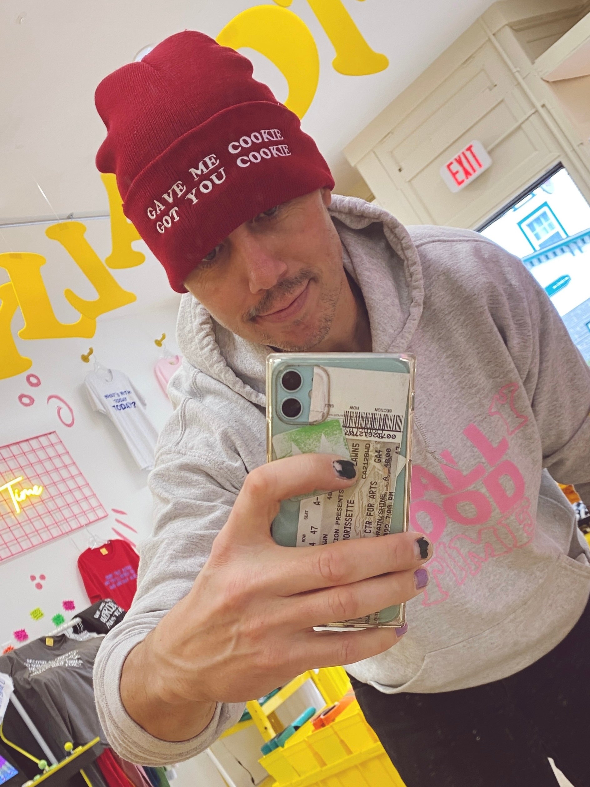 New Girl Gave You Cookie Beanie 