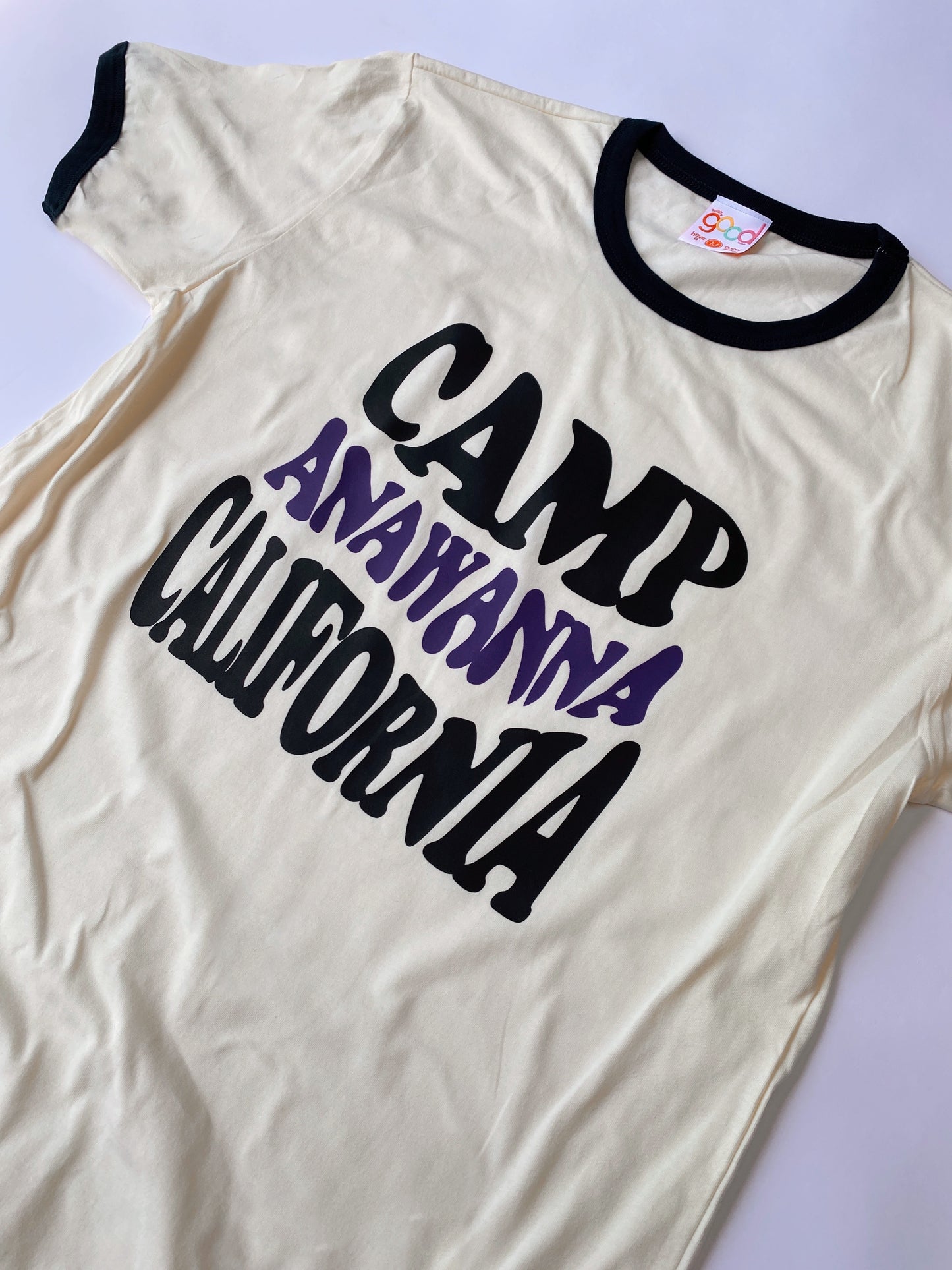 Salute Your Shorts Camp Anawanna Ringer Tee - Totally Good Time