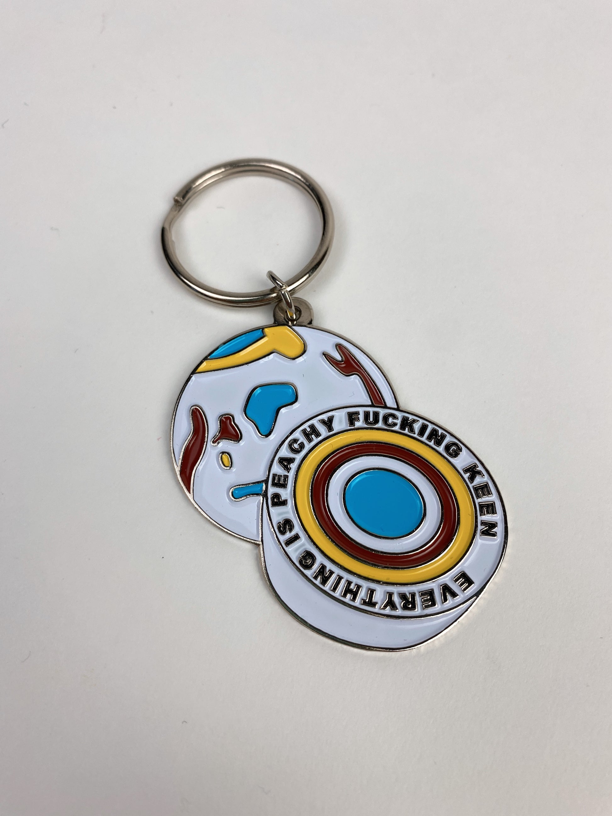 Jawbreaker Everything is Peachy F-ing Keen Key Chain - Totally Good Time