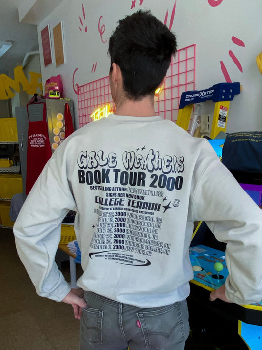 Scream Gale Weathers Book Tour 2000 Sweatshirt