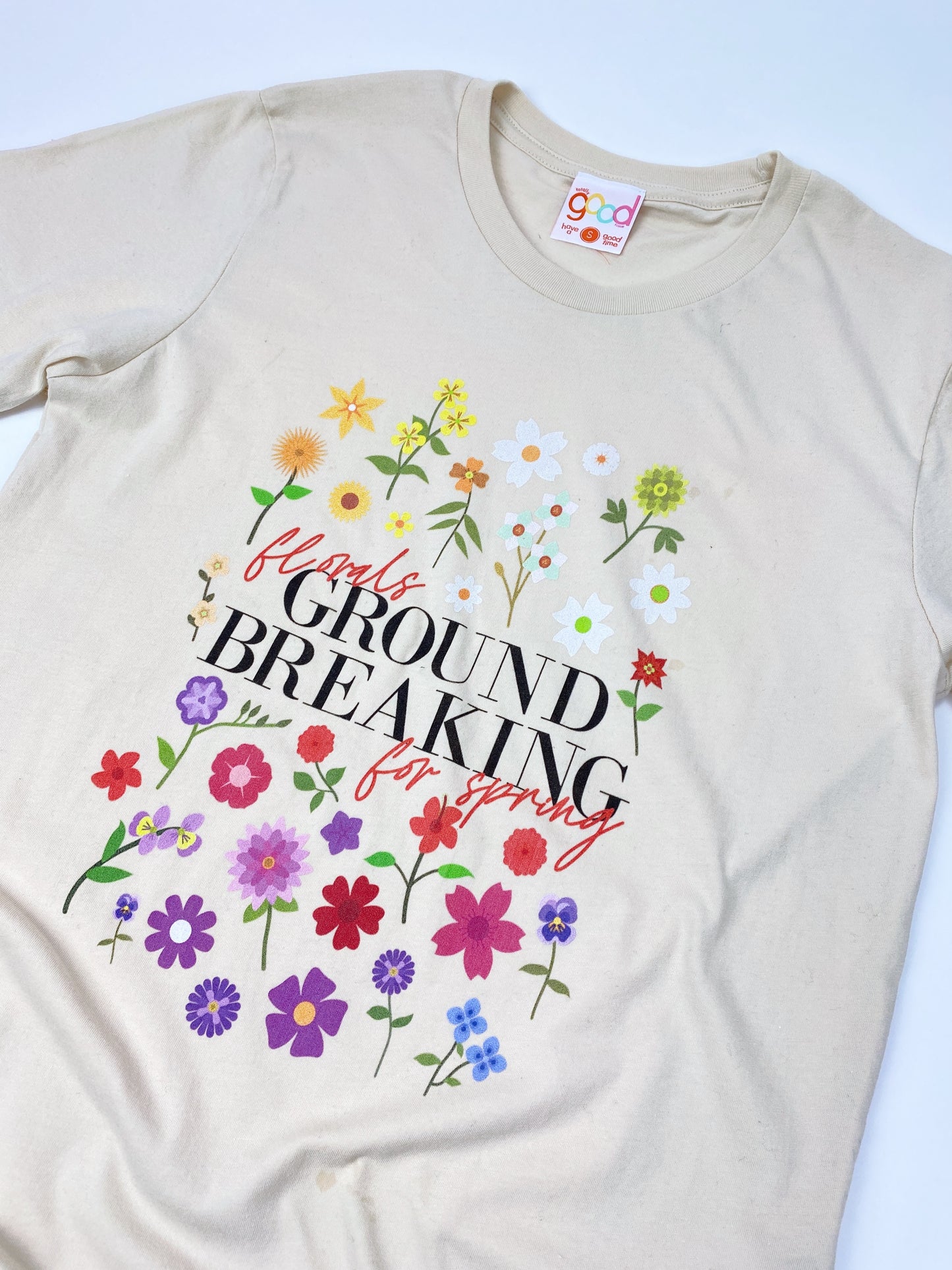 The Devil Wears Prada Florals For Spring Groundbreaking Tee - Totally Good Time