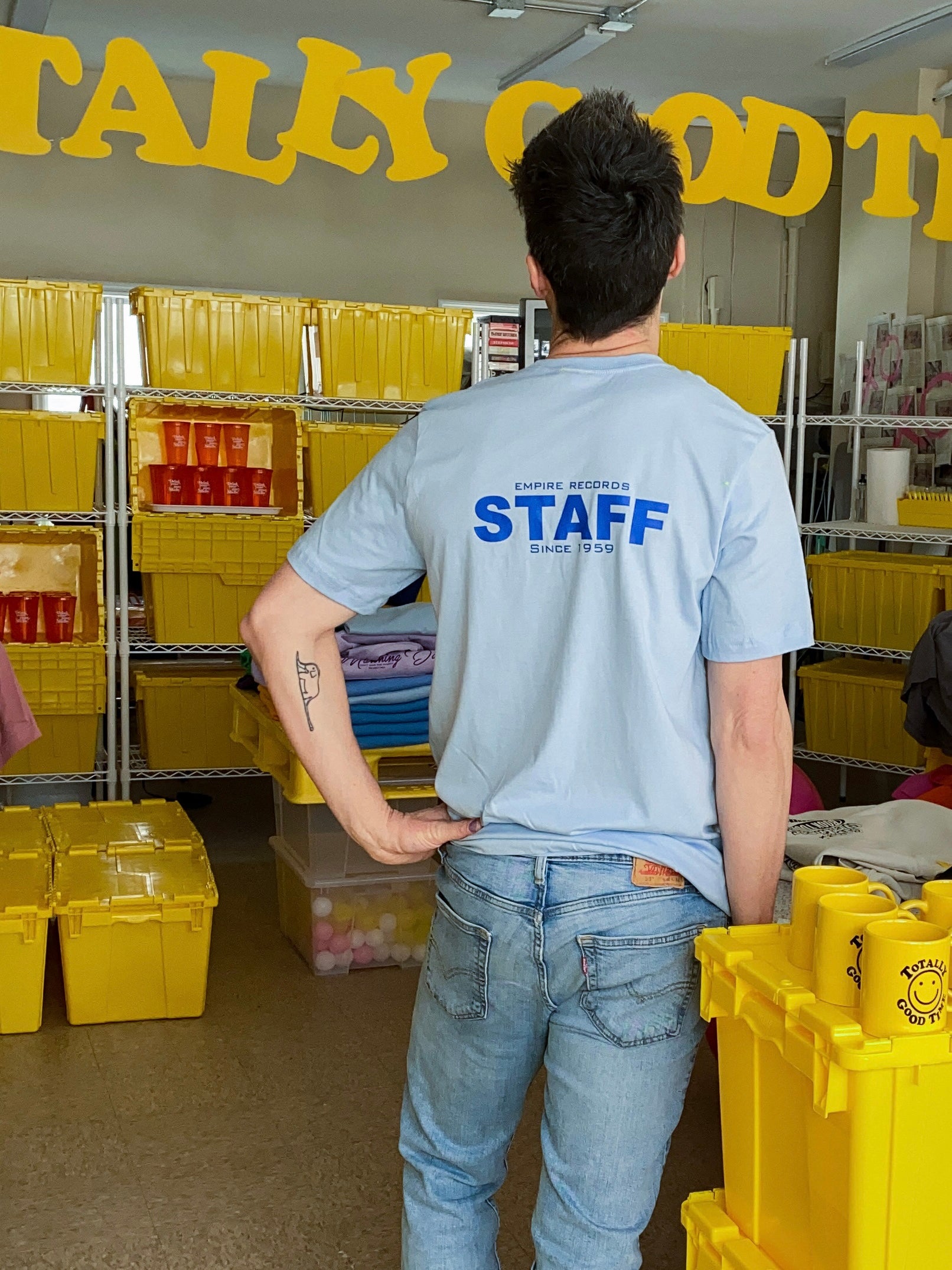 Empire Records What's With Today Today Staff Tee 