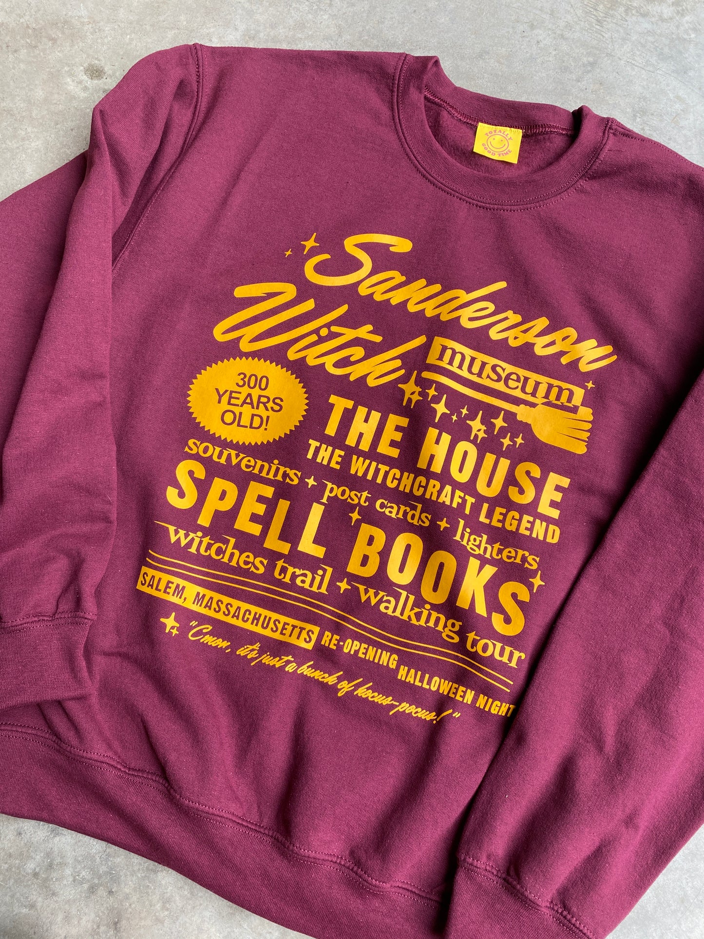 Hocus Pocus Sanderson Witch Museum Sweatshirt 