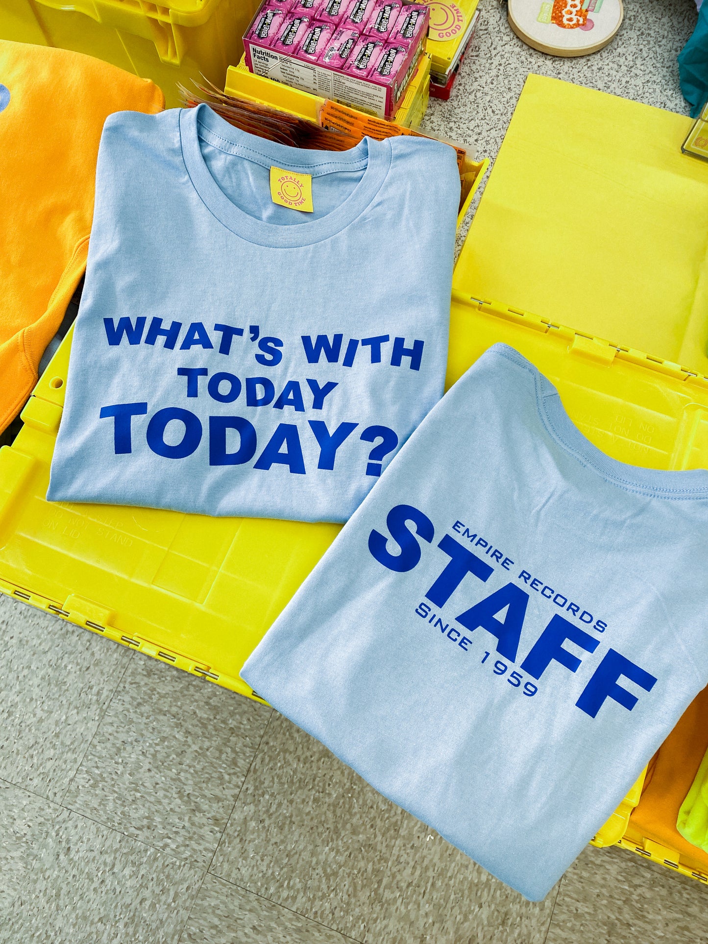 Empire Records What's With Today Today Staff Tee 