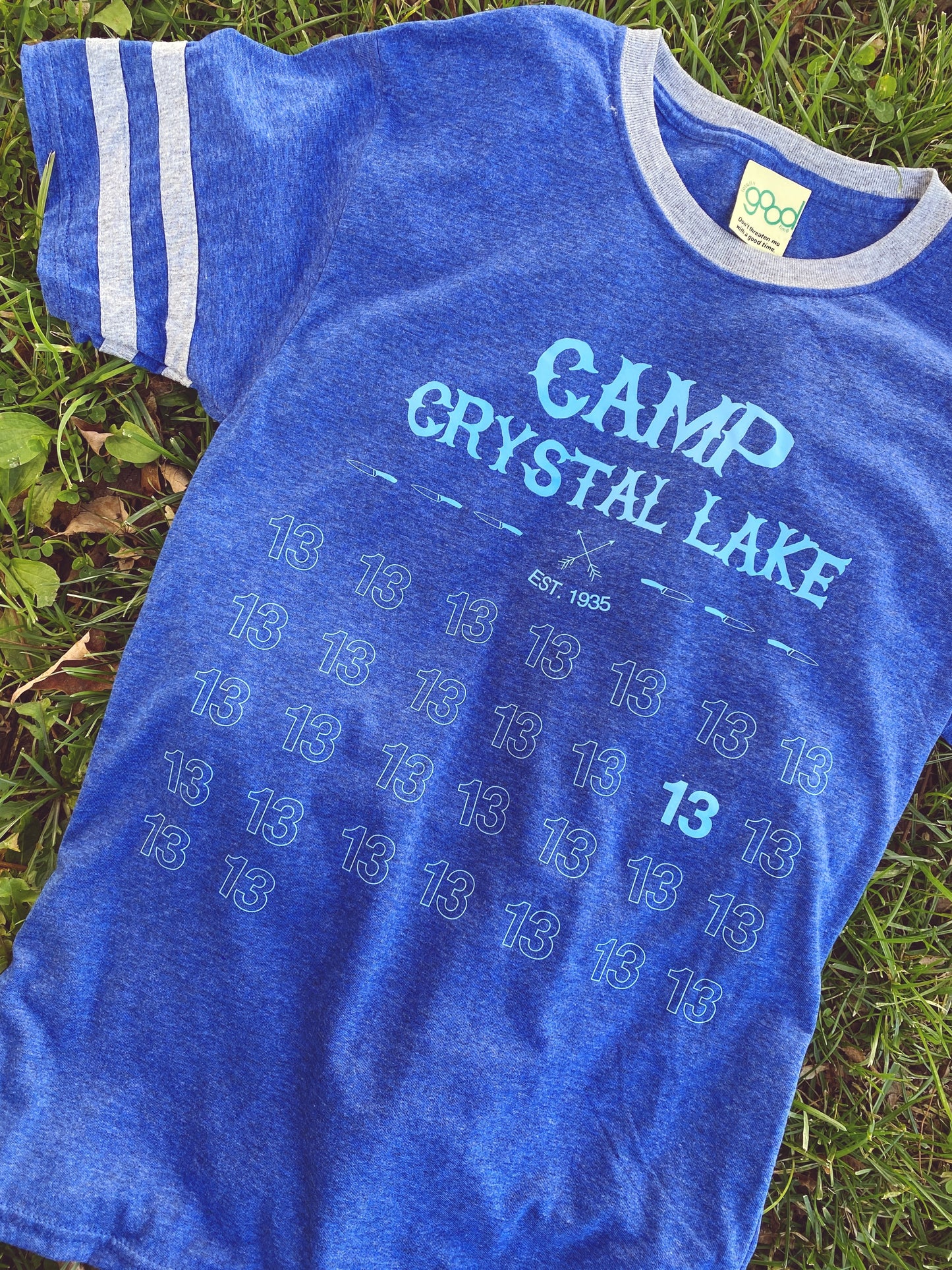 Friday the 13th Camp Crystal Lake Camp Tee