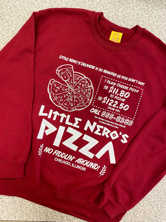 Home Alone Little Nero's Pizza Sweatshirt