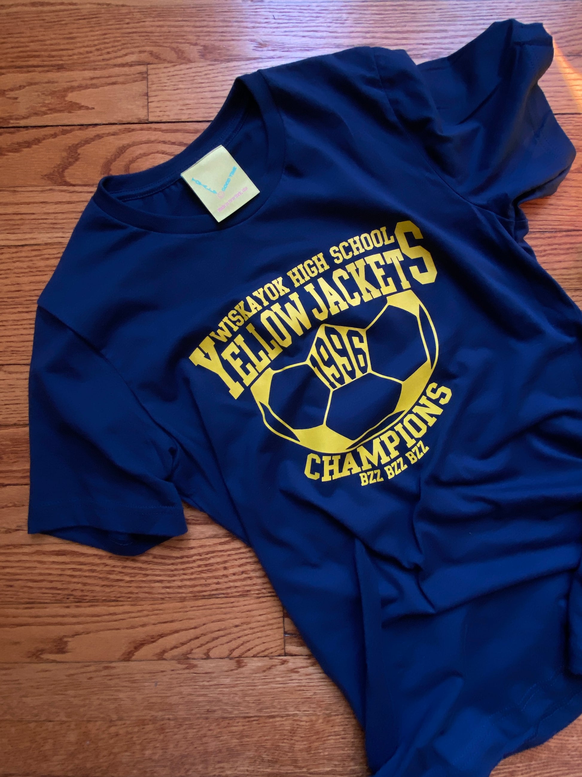 Yellowjackets Champions Tee - Totally Good Time